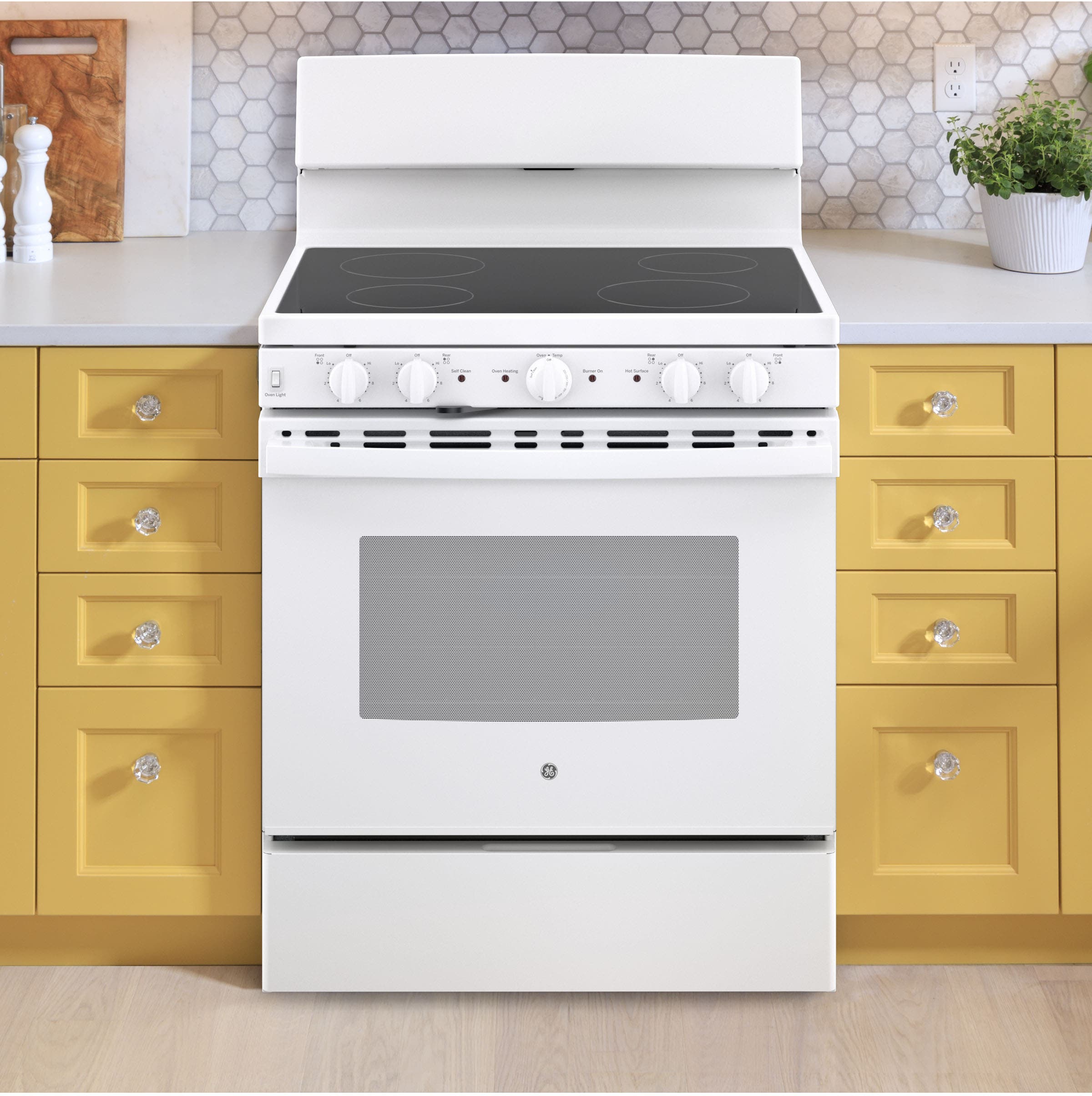 GE JB480DTWW White on White or True White