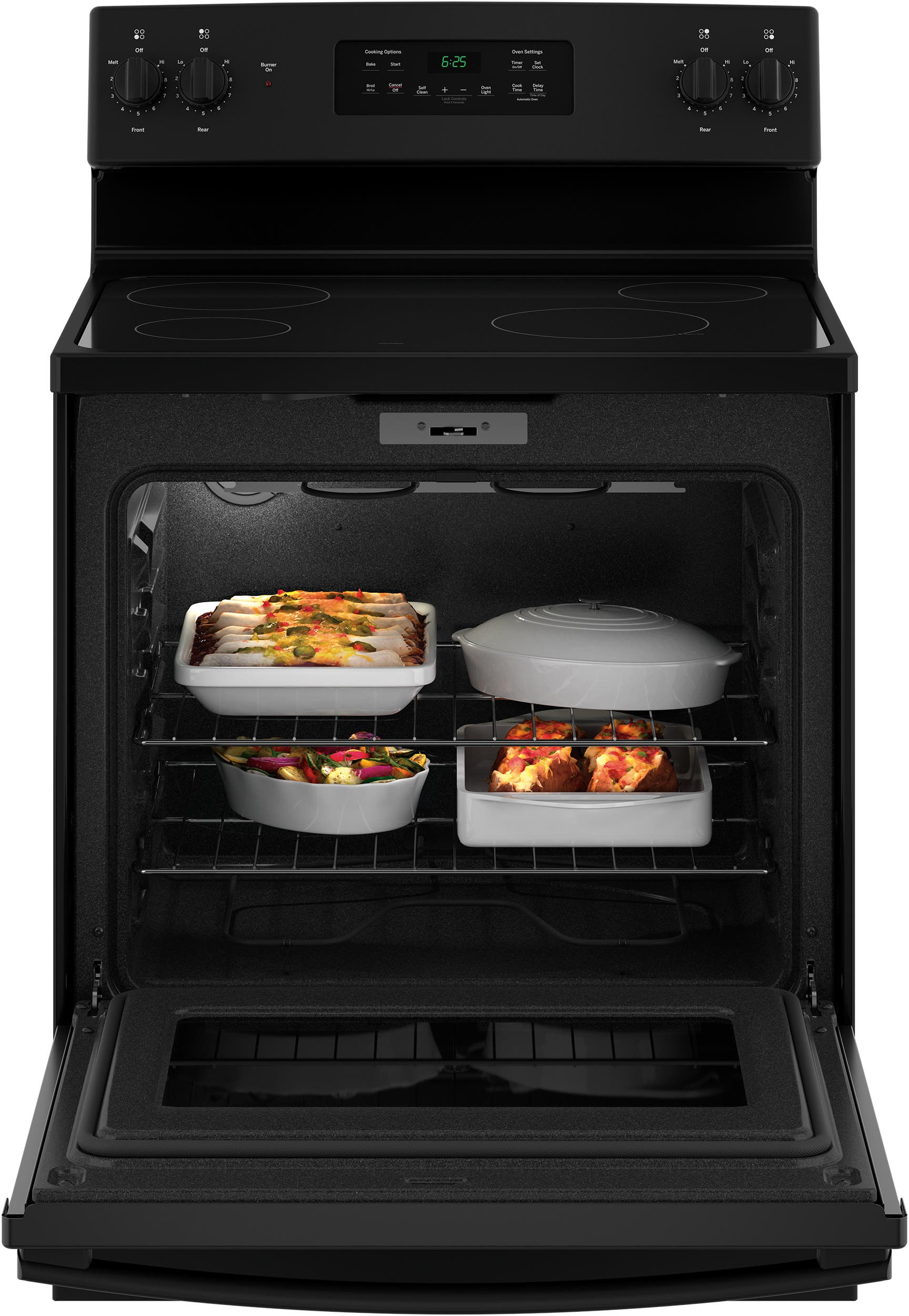 GE JB625DKBB Black