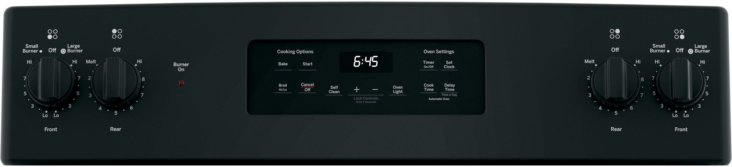 GE JB645DKBB Black