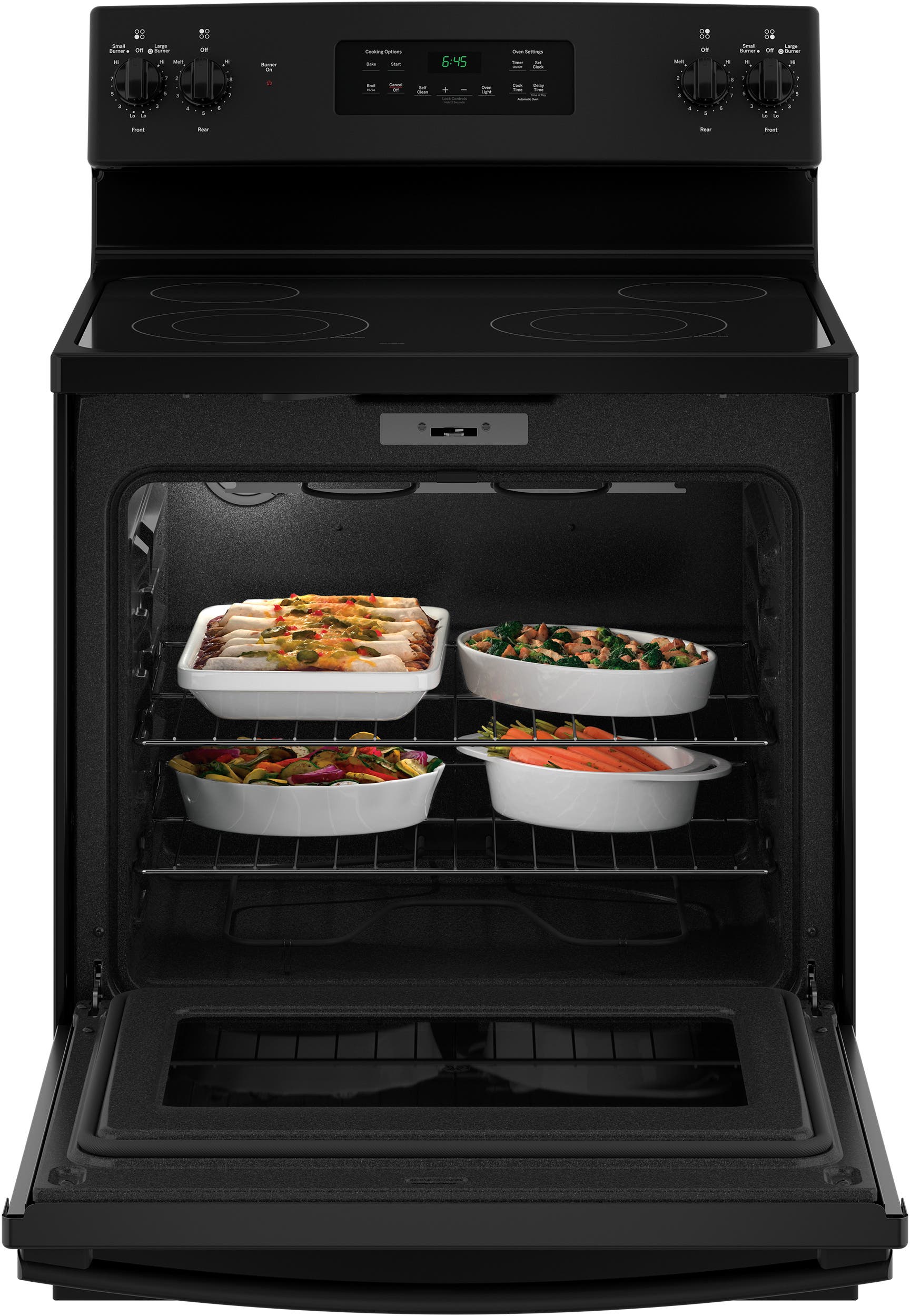 GE JB645DKBB Black