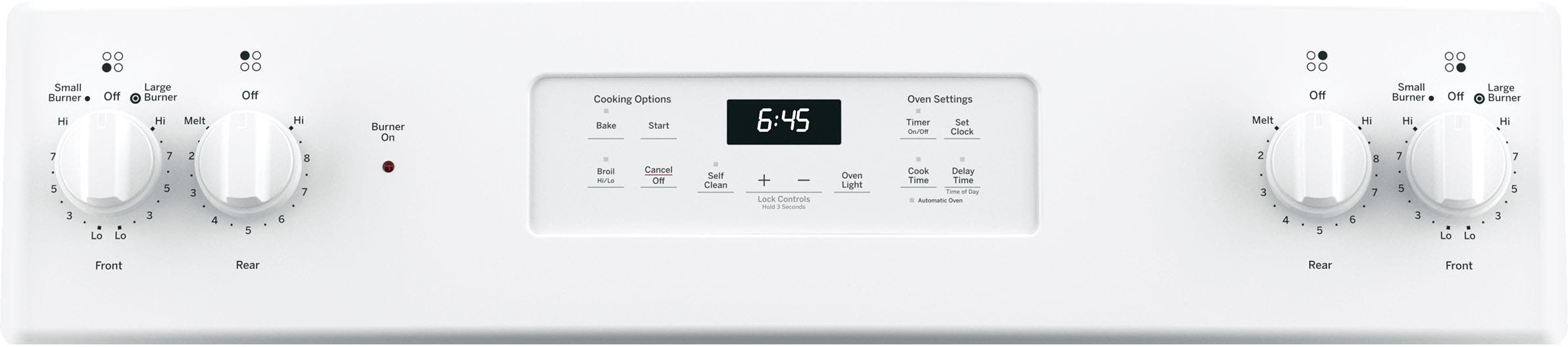 GE JB645DKWW White