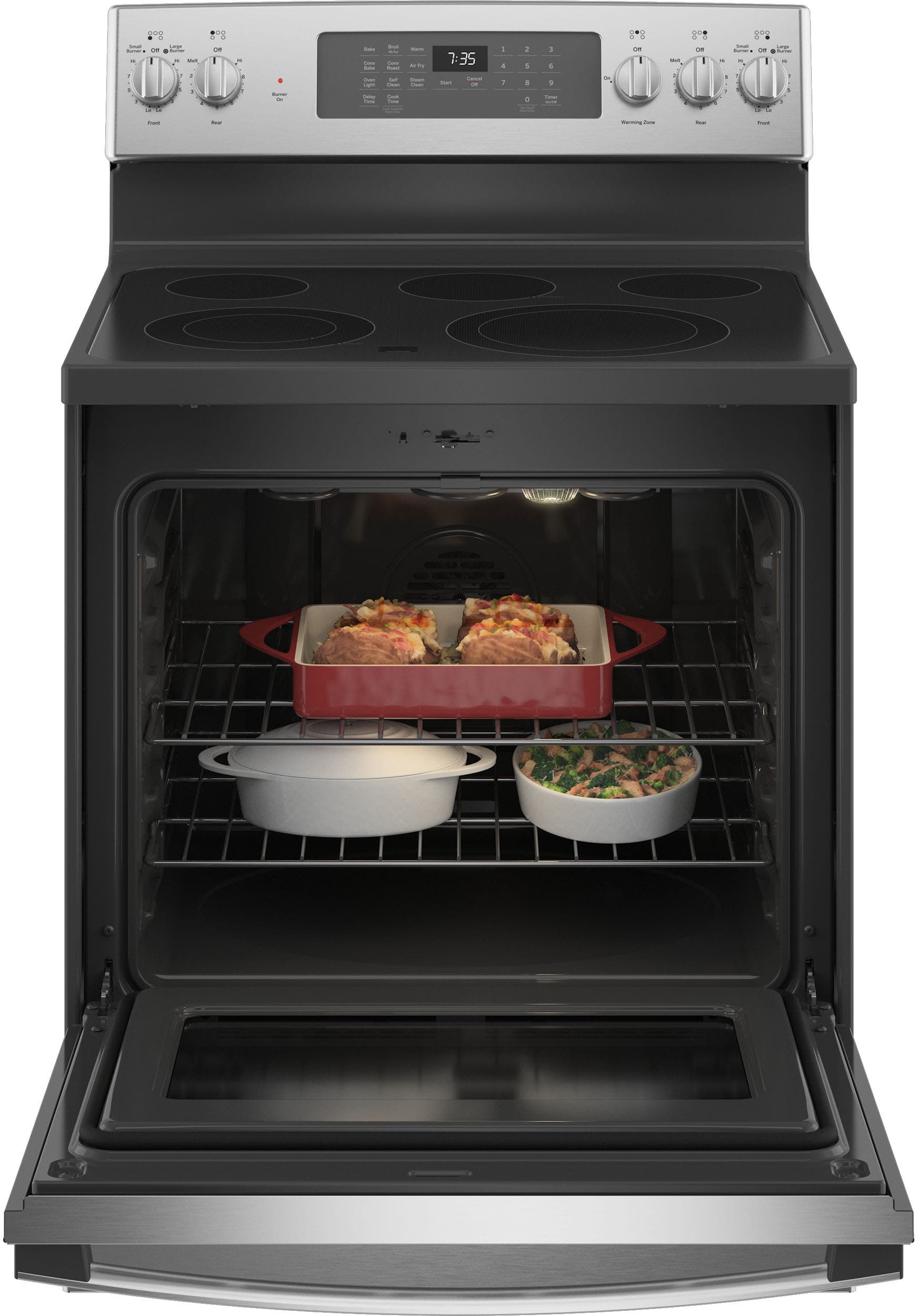 GE JB735SPSS Stainless Steel/Gray