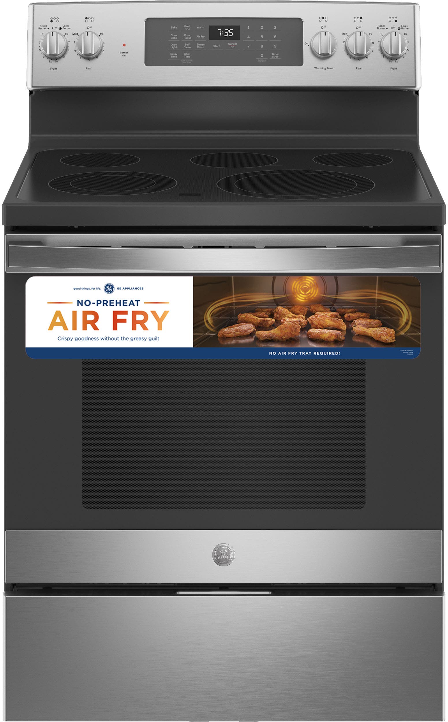 GE JB735SPSS Stainless Steel/Gray