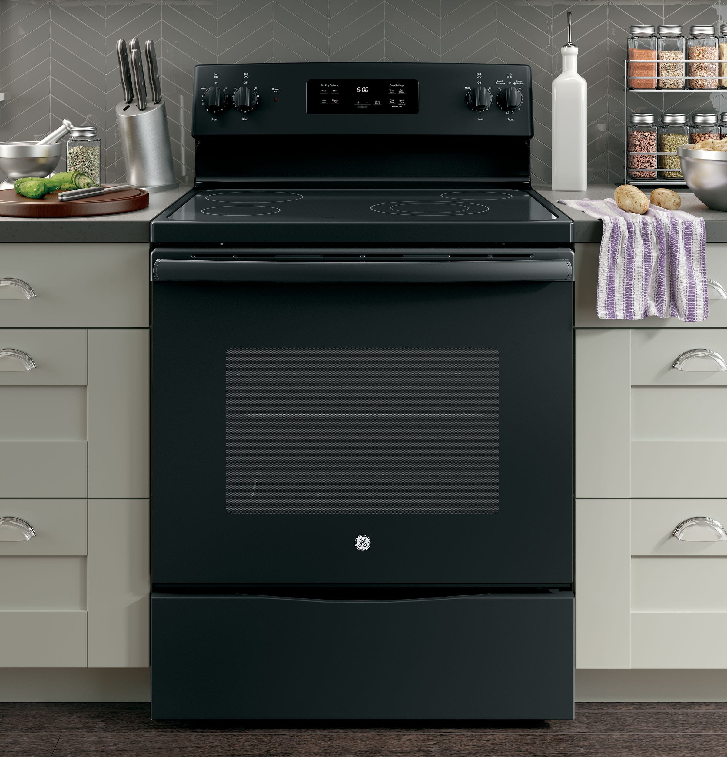 GE JBS60DKBB Black
