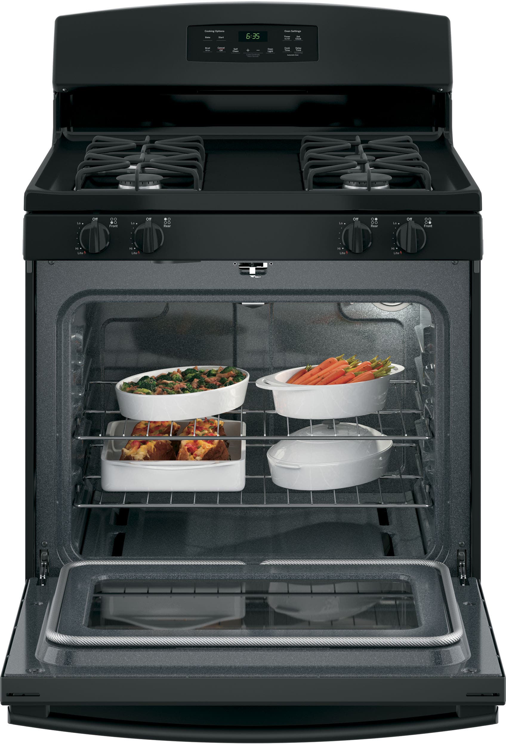 GE JGB635DEKBB Black