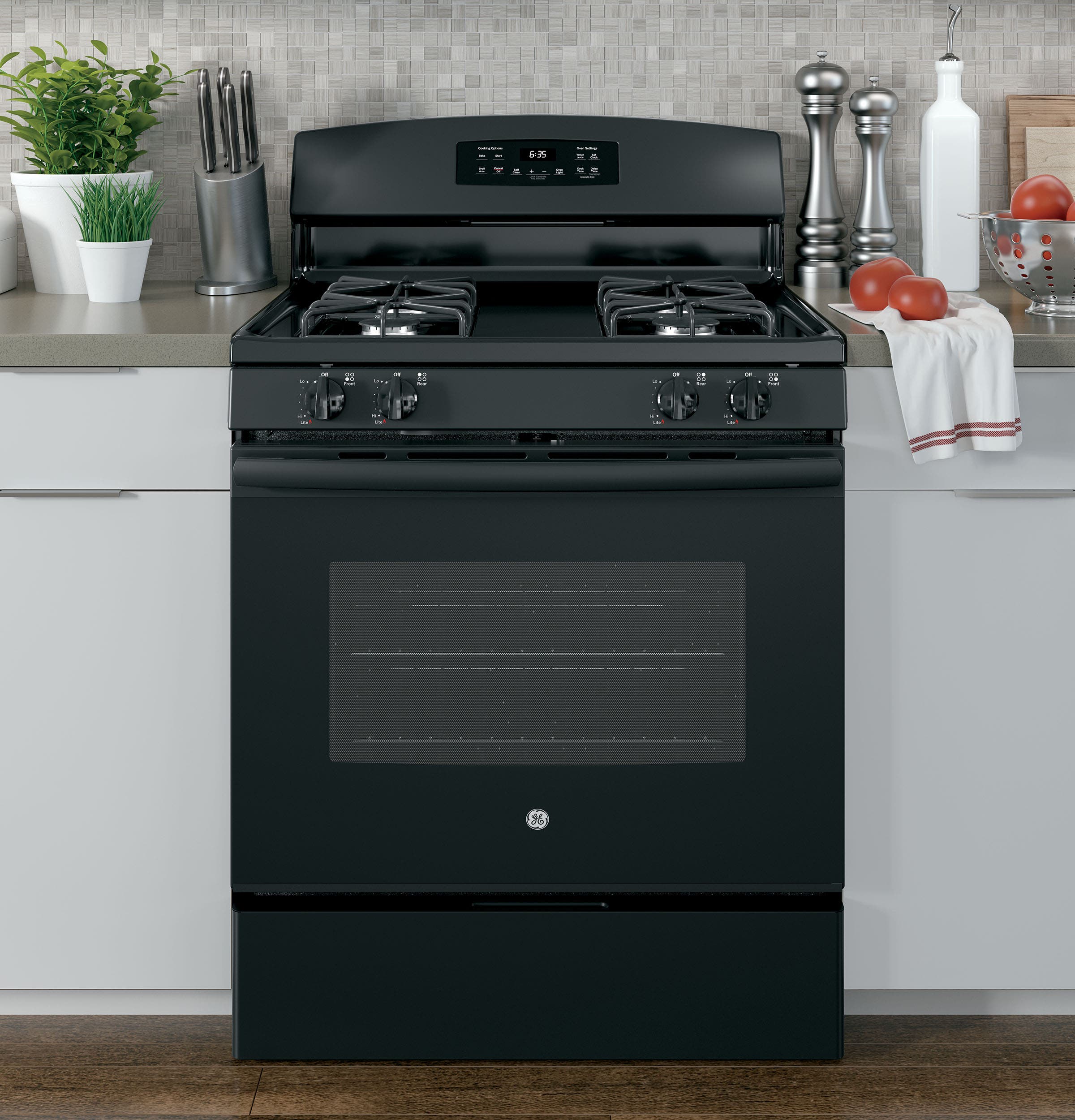 GE JGB635DEKBB Black