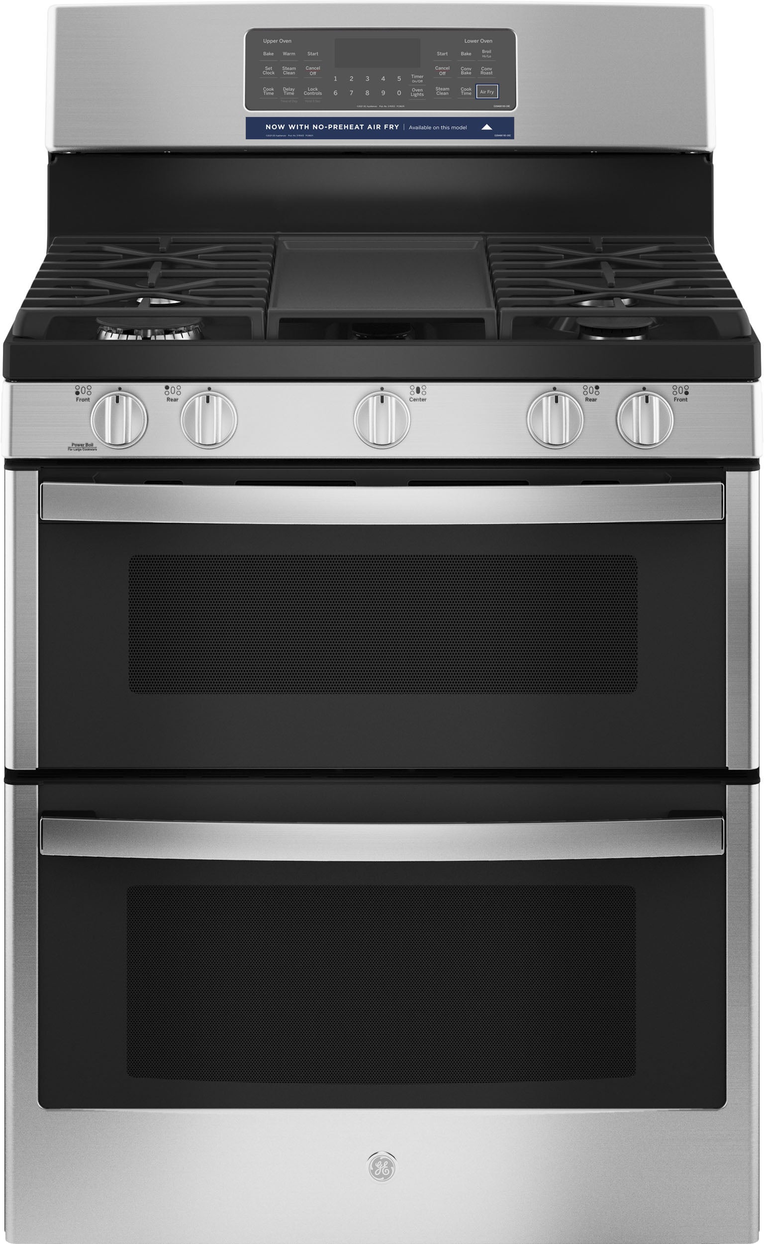 GE JGBS86SPSS 30 Inch Double Oven Gas Range Stainless Steel