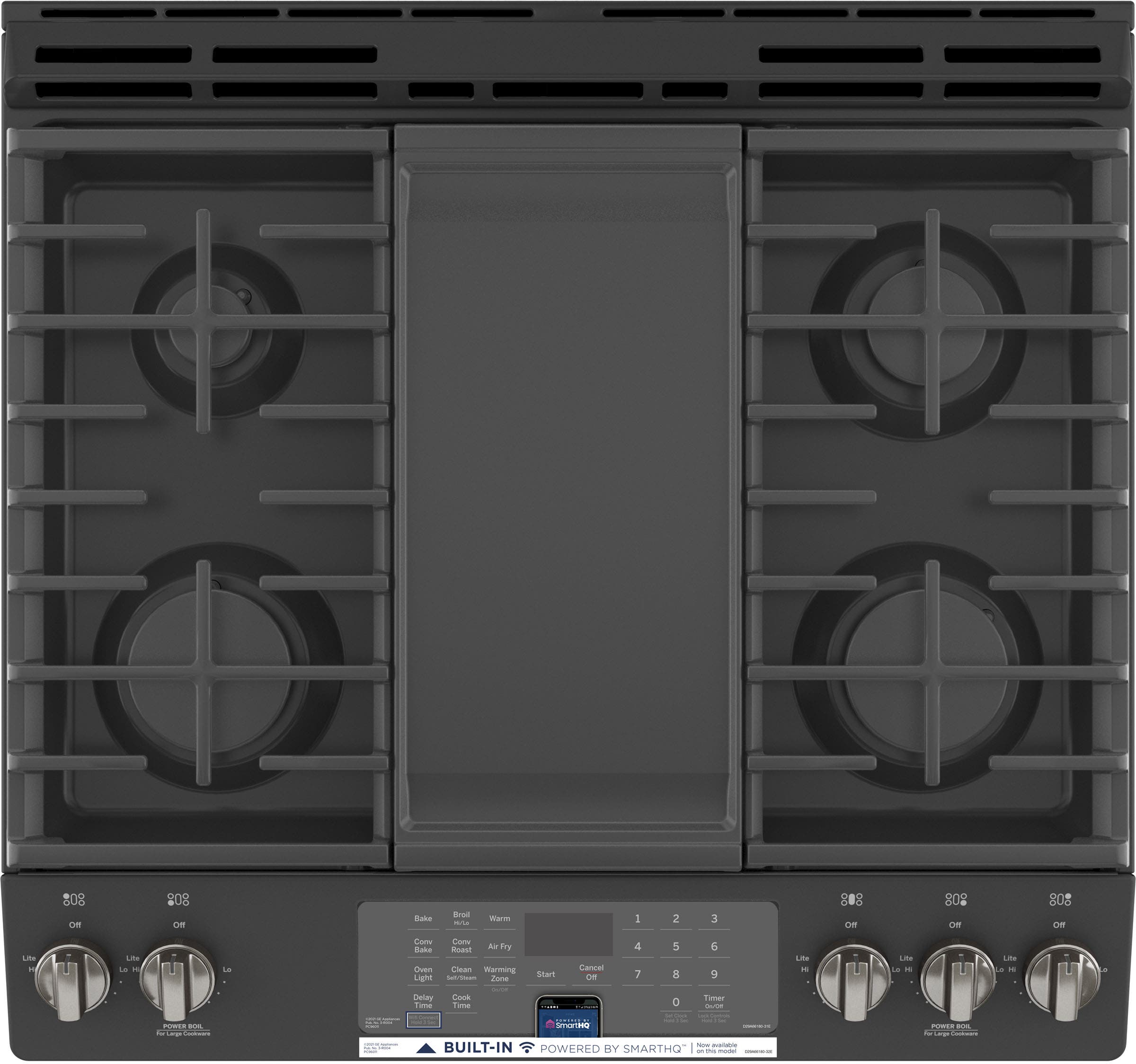 GE JGS760FPDS Fingerprint Resistant, Black Slate