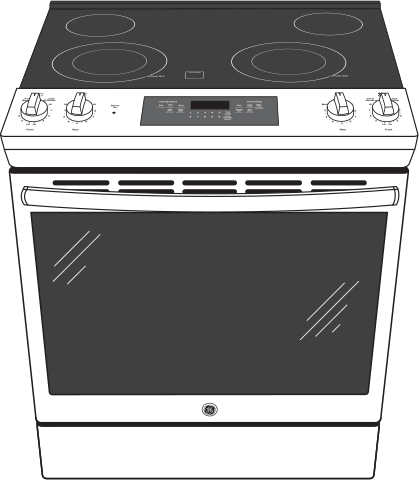 GE JS645FLDS Black Slate