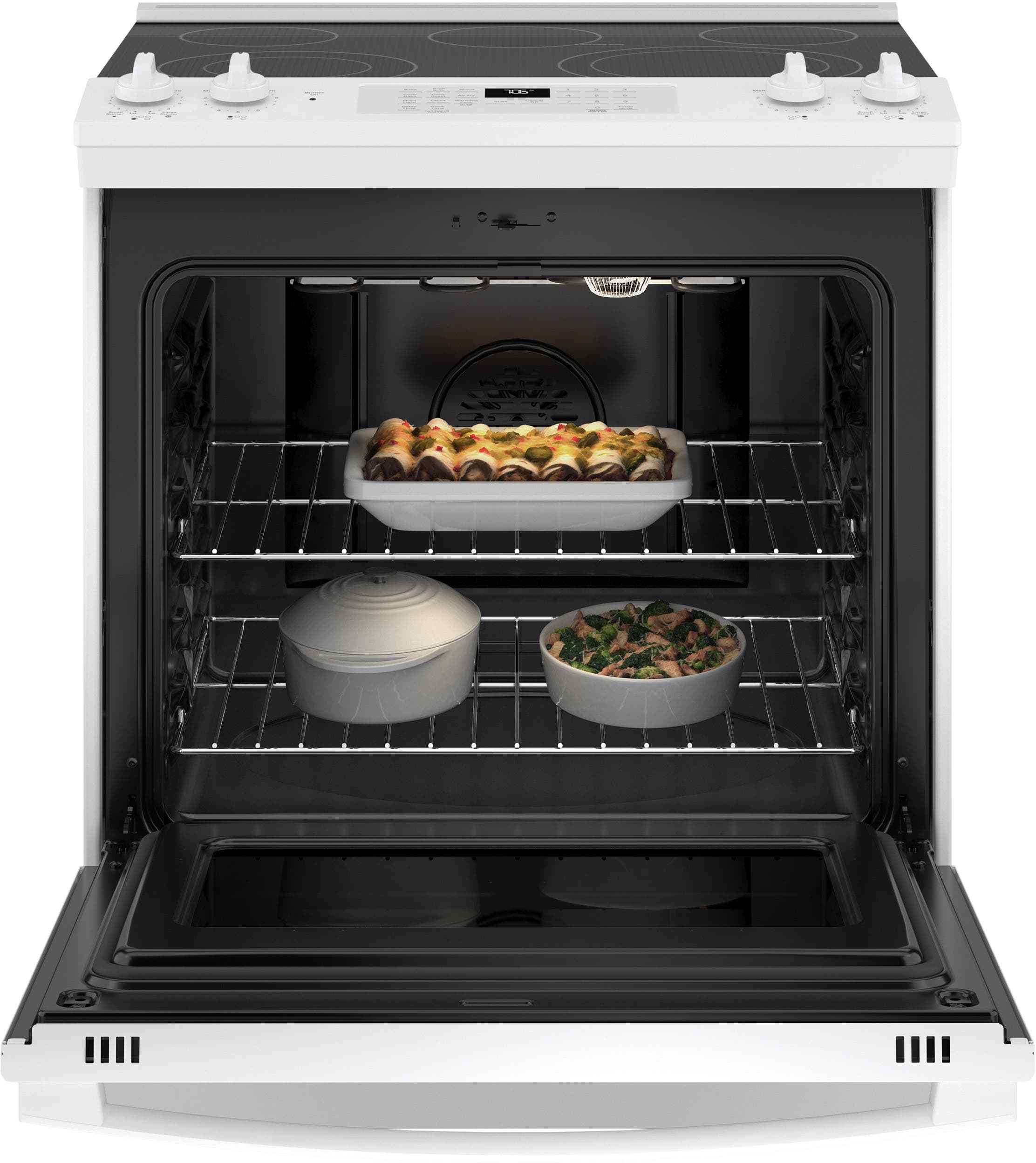 GE JS760DPWW White