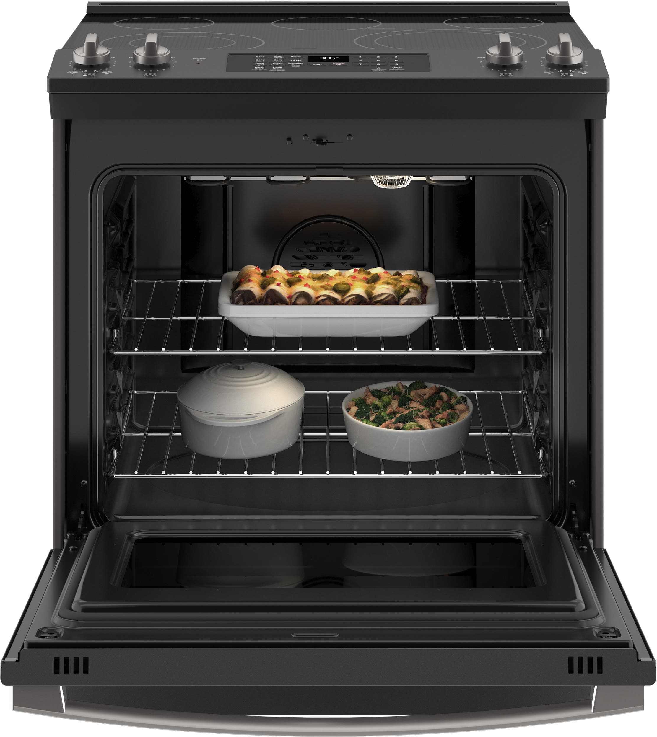 GE JS760FPDS Fingerprint Resistant, Black Slate