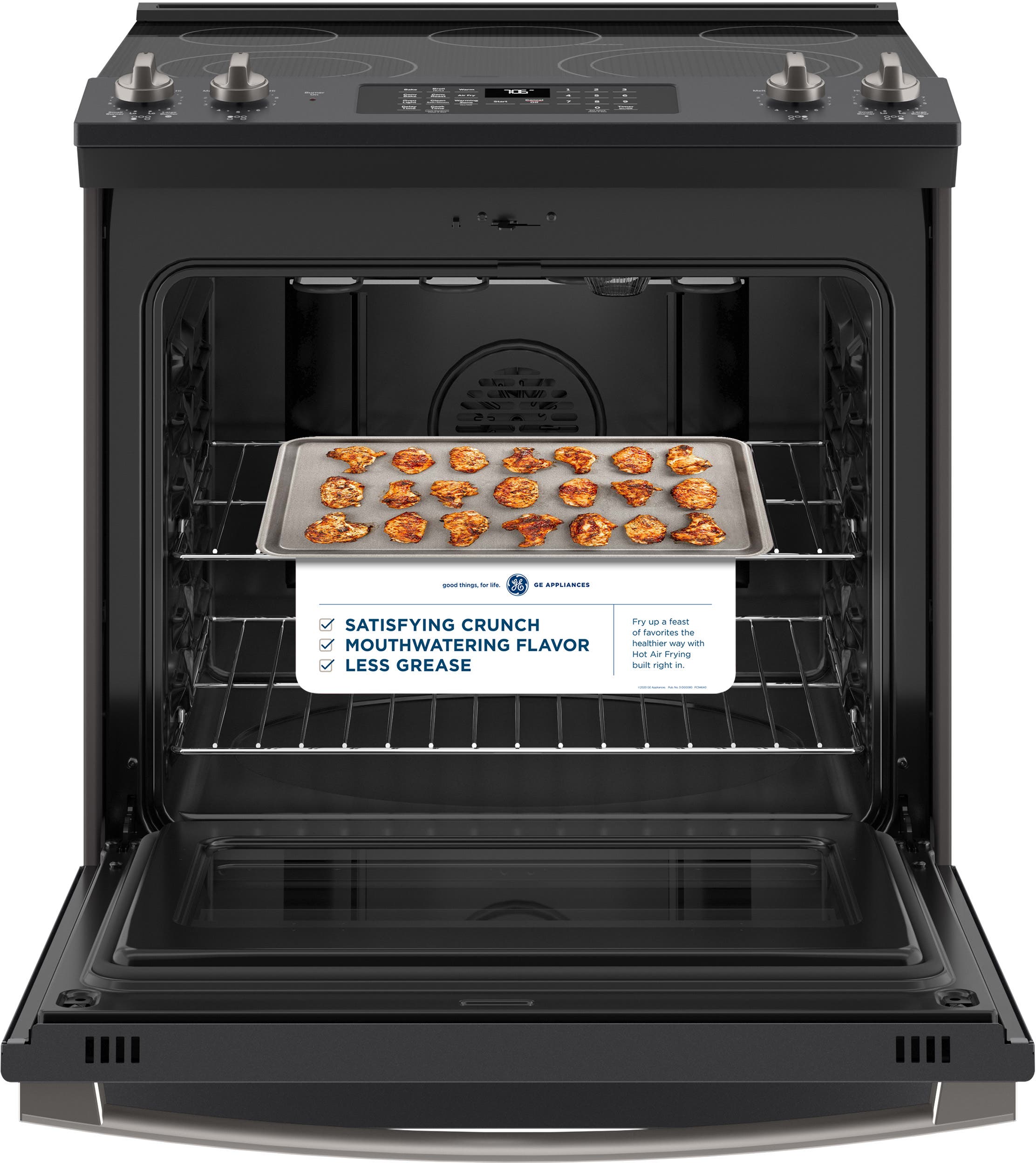 GE JS760FPDS Fingerprint Resistant, Black Slate