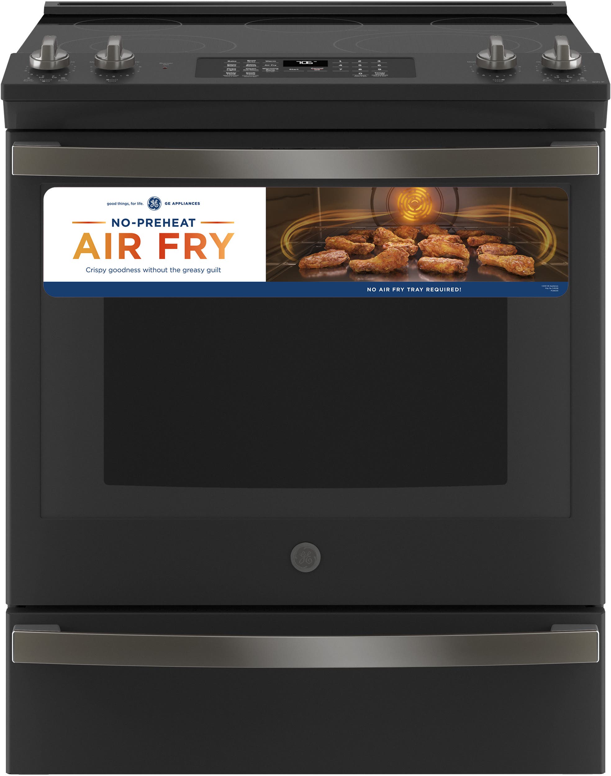 GE JS760FPDS Fingerprint Resistant, Black Slate
