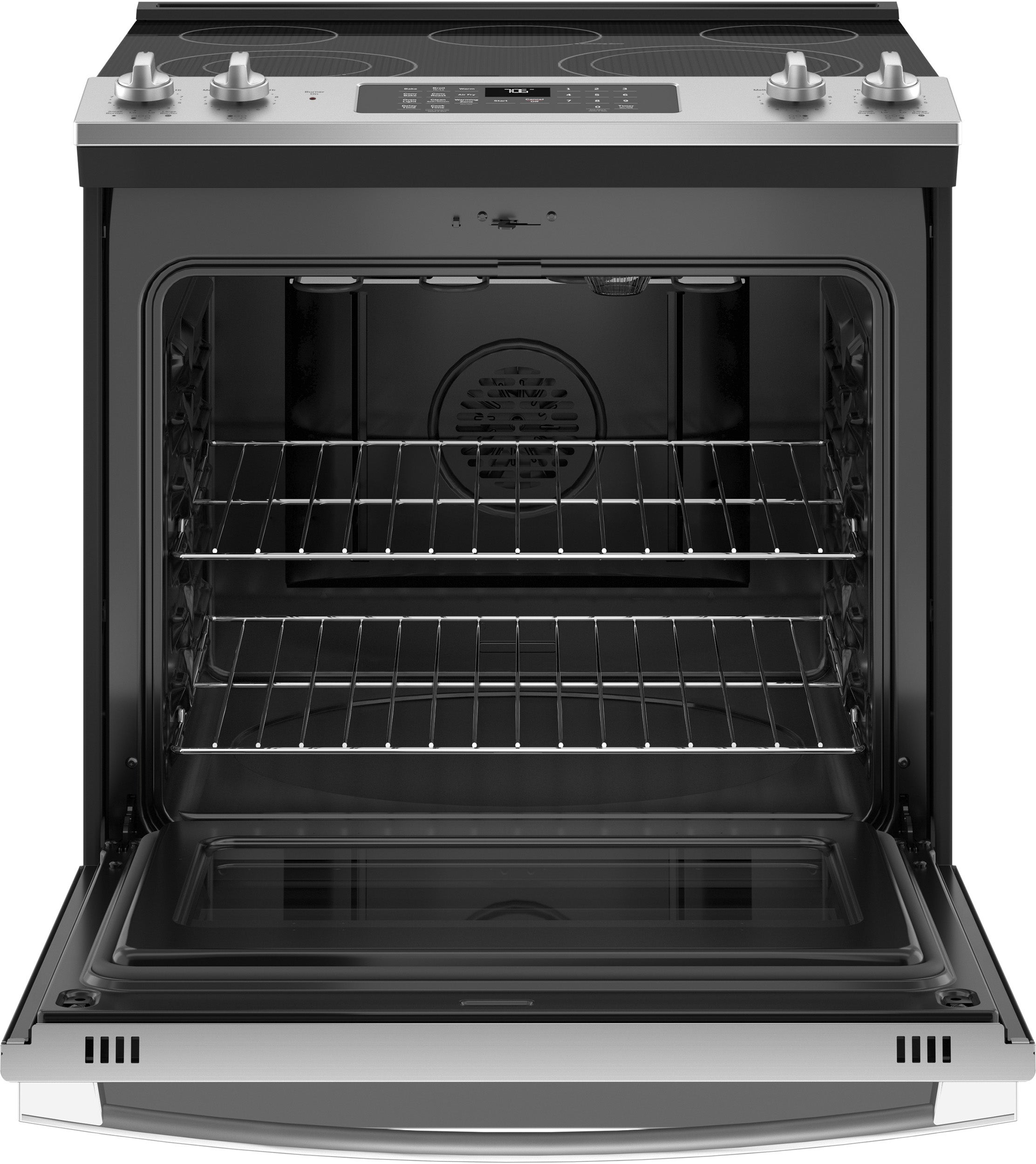 GE Slide-In Electric Convection Range