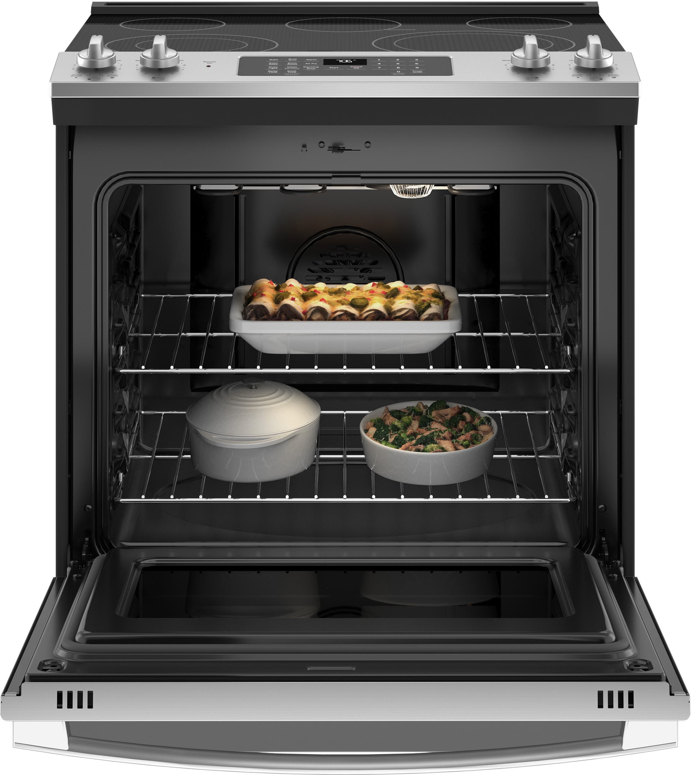 GE JS760SPSS Fingerprint Resistant, Stainless Steel