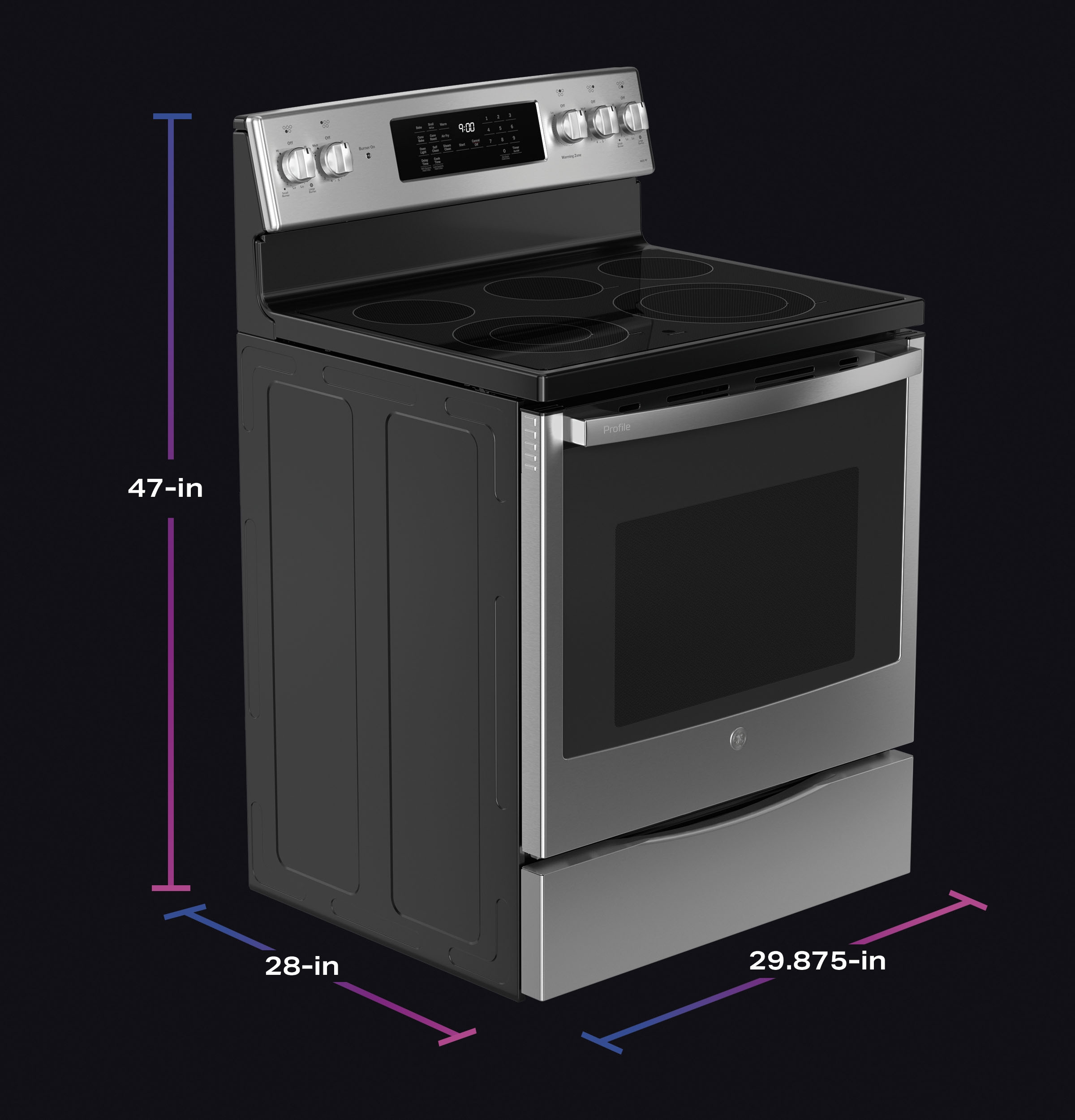 GE PB900YVFS Fingerprint Resistant Stainless