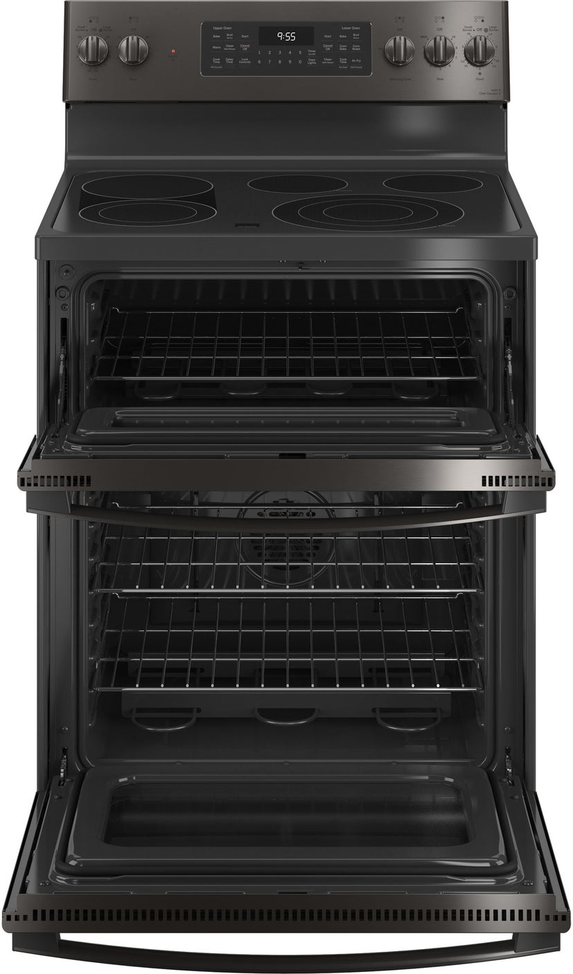 GE PB965BPTS 30 Inch Smart Freestanding Electric Range with 5 R...