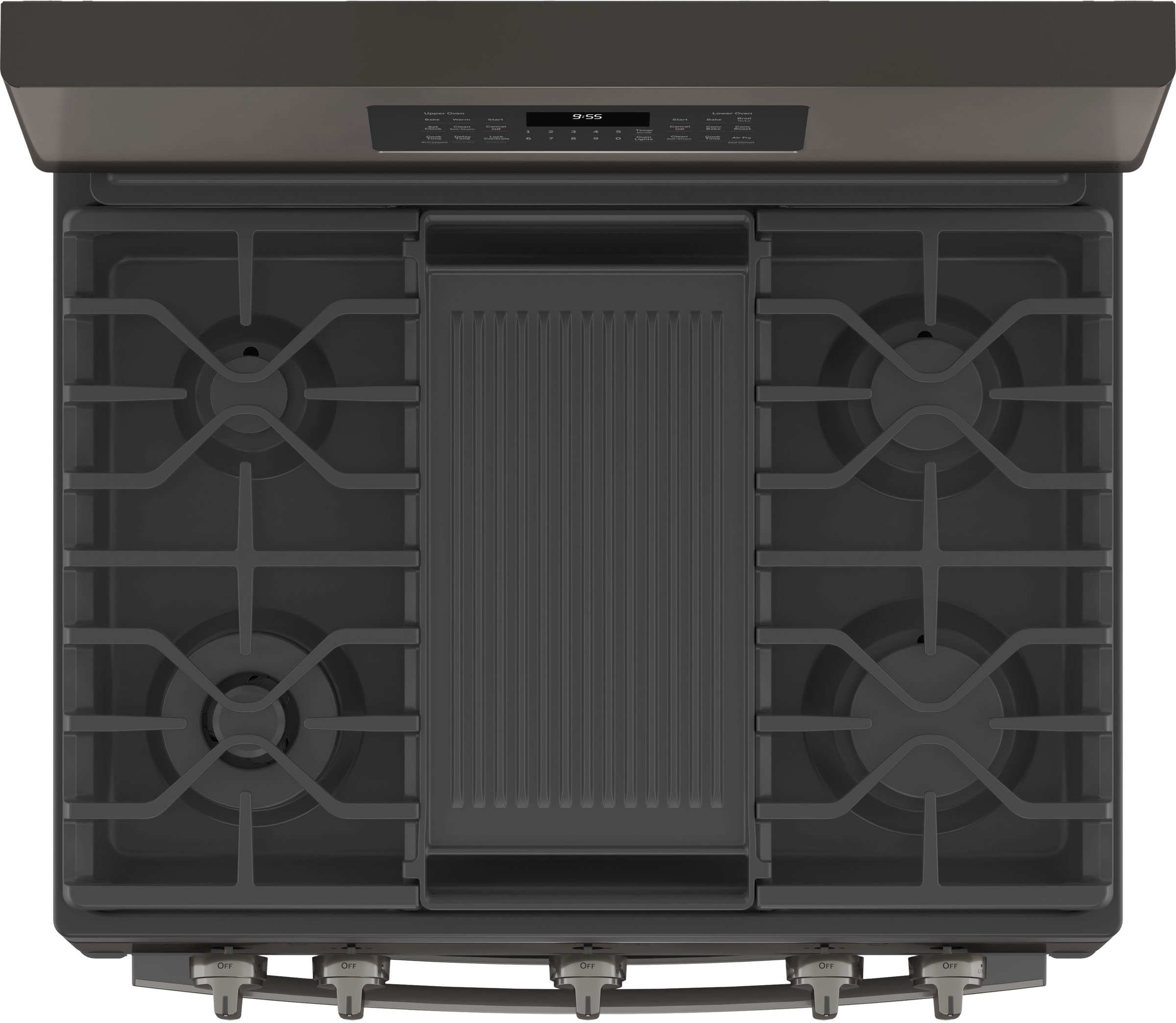 GE PGB965BPTS Black Stainless Steel