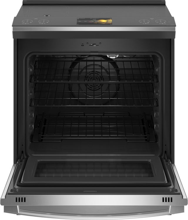 GE PHS93XYPFS 30 Inch Slide-in Induction Range with 5 Induction ...