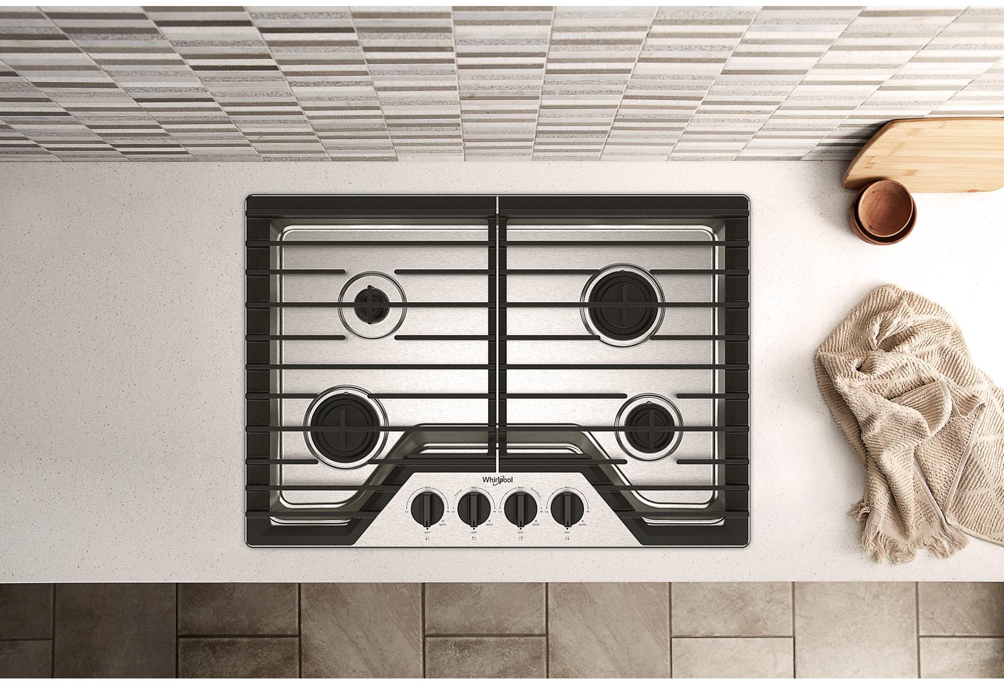 Whirlpool WCGK3030PS Stainless Steel