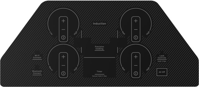 GE PHP7030DTBB 30 Inch Induction Smart Cooktop with 4 Induction E...