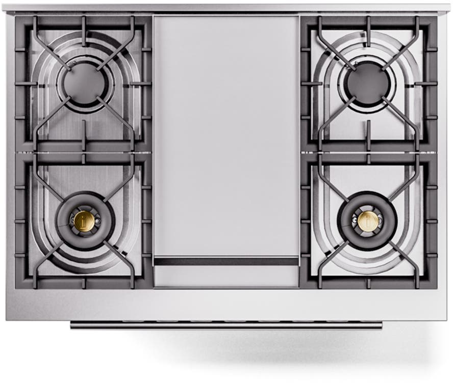 Ilve UP36FWMPRALP Ral Custom Color With Satin Knobs, Liquid Propane