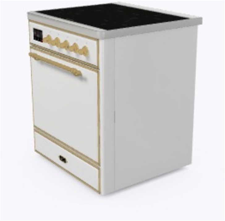 Ilve UMI09QNS3RAG Ral Custom Color With Brass Knobs