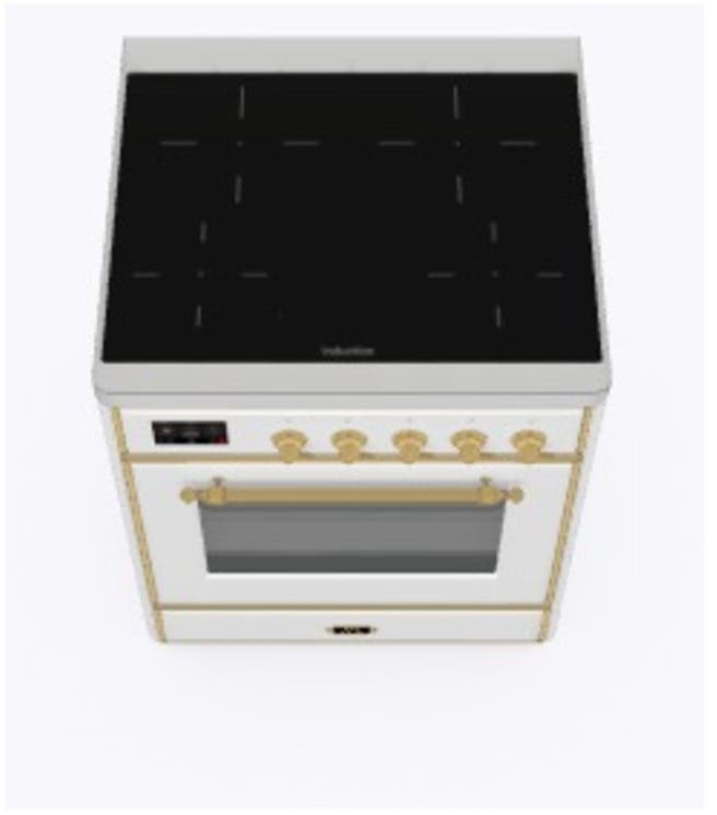 Ilve UMI09NS3RAG Ral Custom Color With Brass Knobs