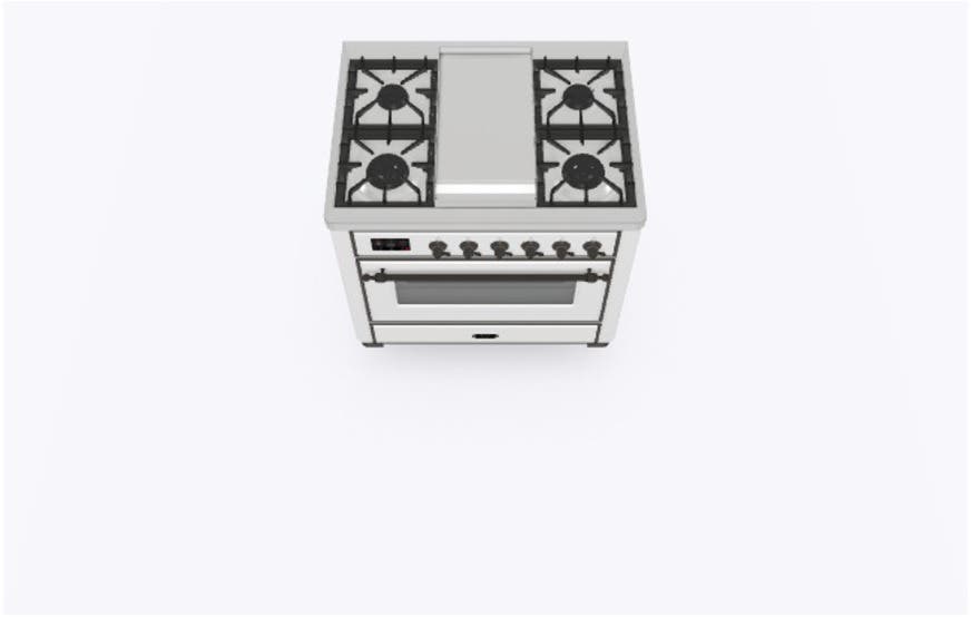Ilve UM09FDNS3RAB Ral Custom Color With Bronze Knobs