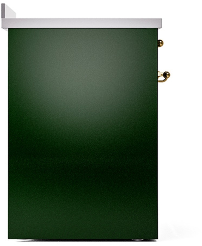 Ilve UPI304QNMPEGG Emerald Green With Brass Trim