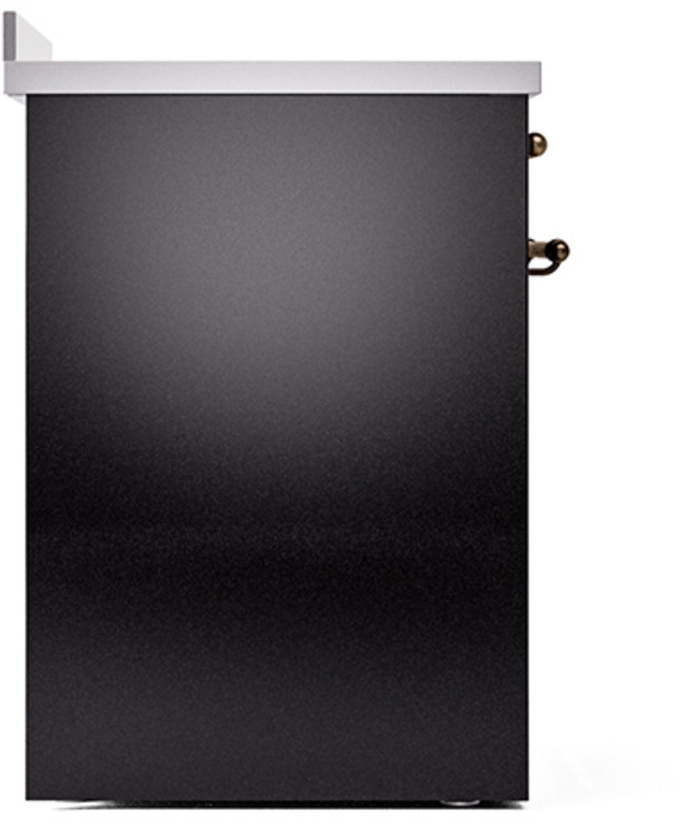 Ilve UPI304QNMPBKB Glossy Black With Bronze Trim