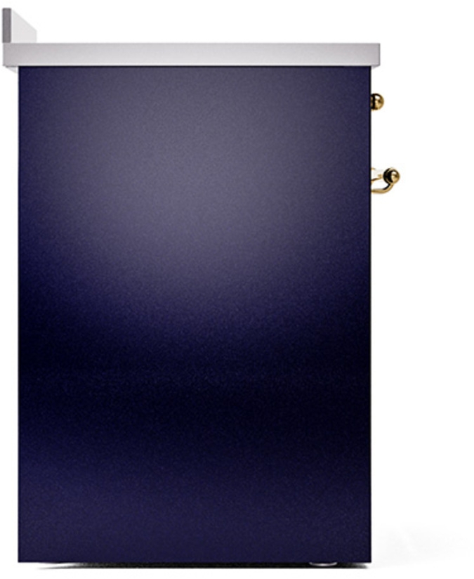 Ilve UPI304QNMPMBG Midnight Blue With Brass Trim