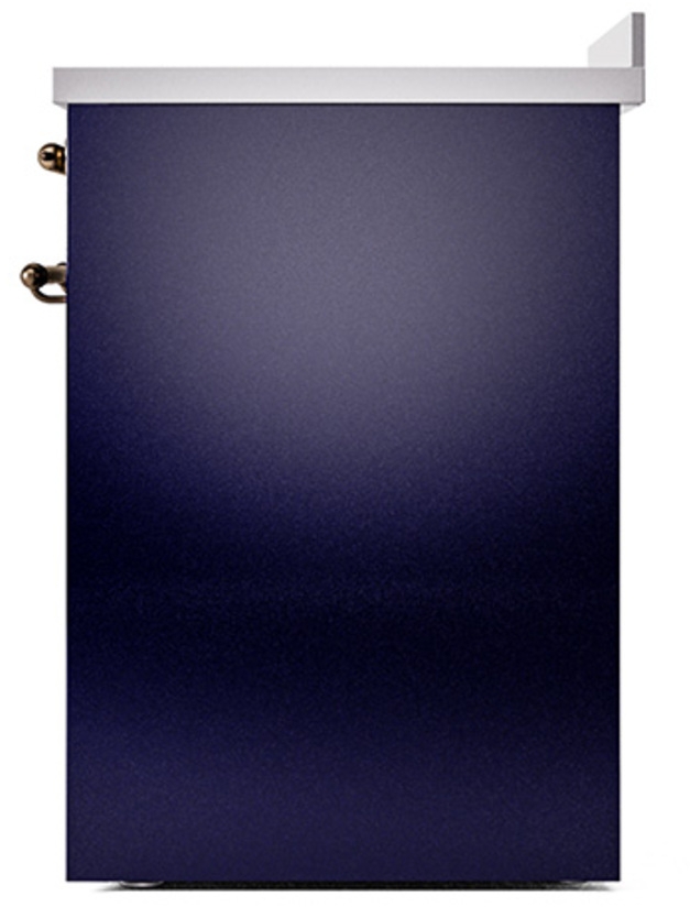 Ilve UPI304QNMPMBB Midnight Blue With Bronze Trim