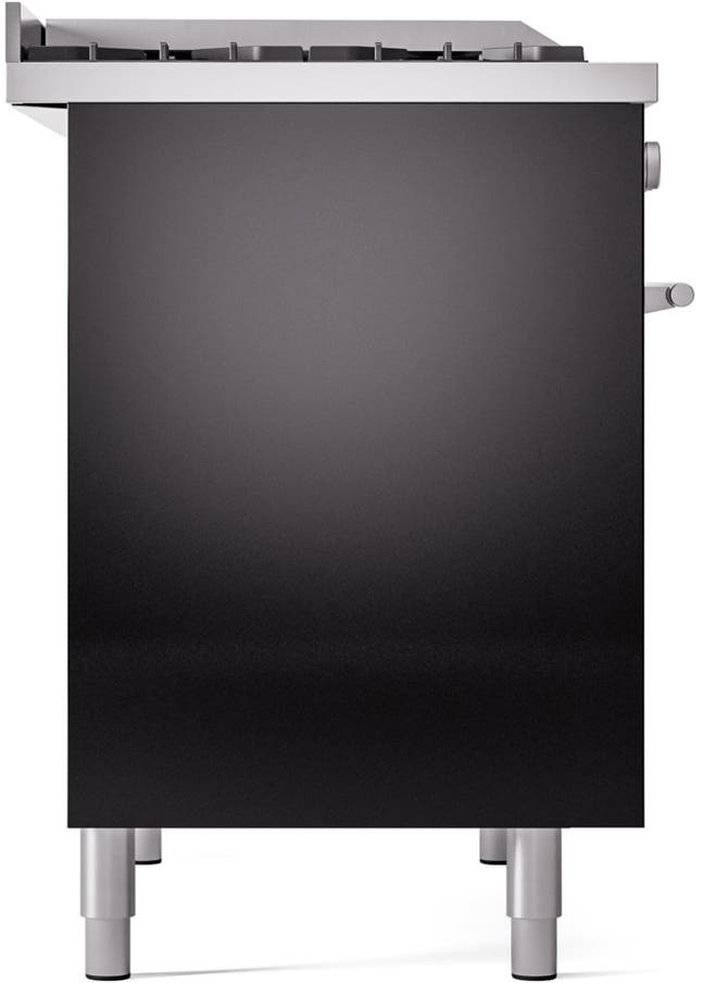 Ilve UPD40FWMPBKLP Glossy Black With Satin Trim, Lp
