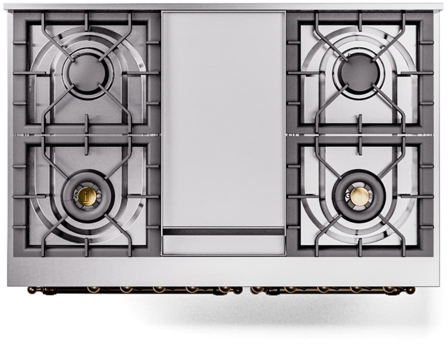 Ilve UPD40FNMPEGBLP Emerald Green With Bronze Trim, Lp