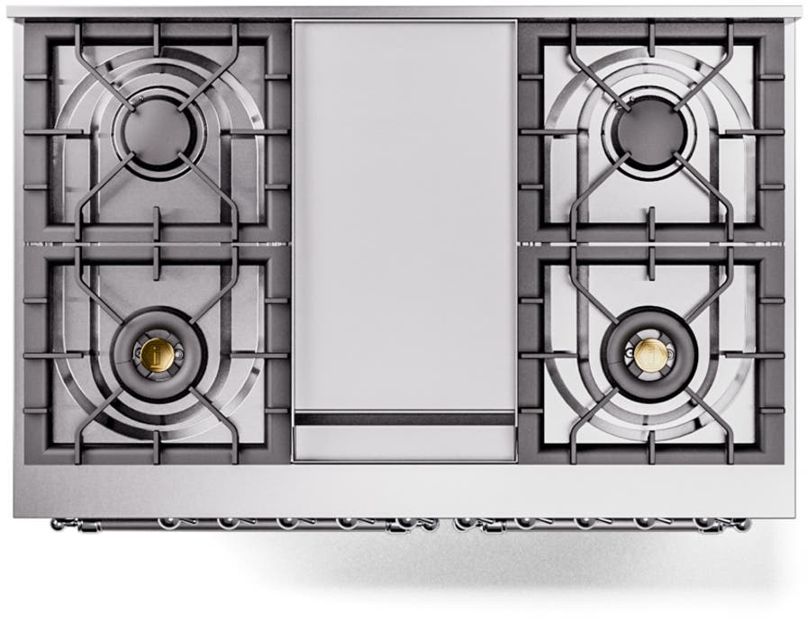 Ilve UPD40FNMPBKCLP Glossy Black With Chrome Trim, Lp
