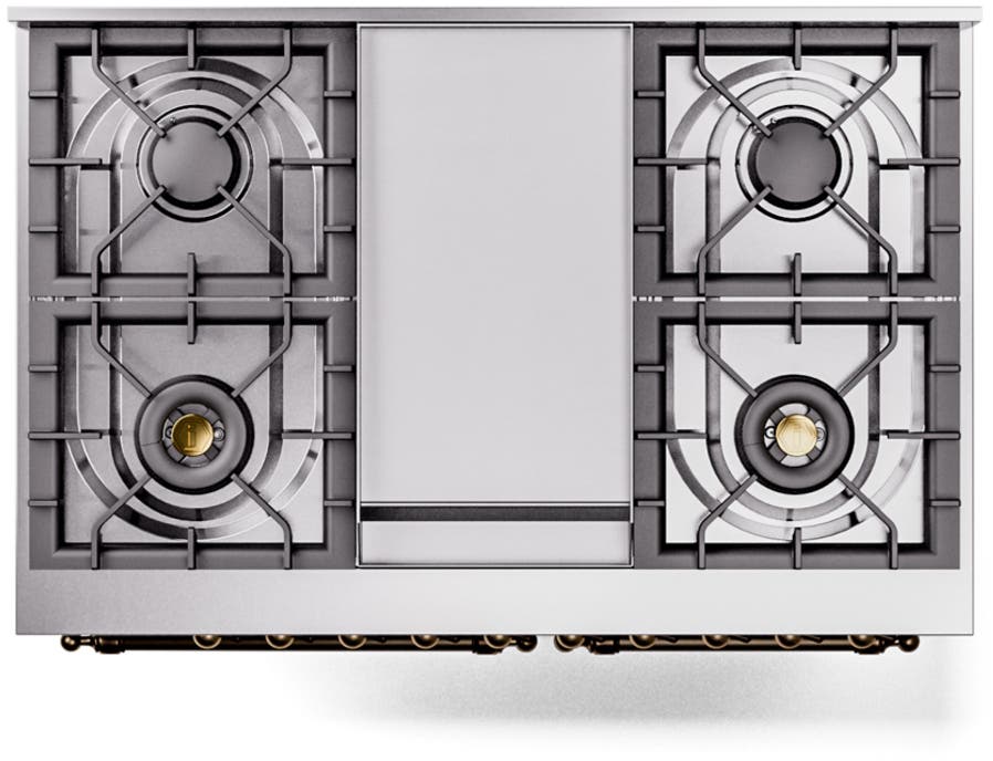 Ilve UPD40FNMPMBBLP Midnight Blue With Bronze Trim, Lp