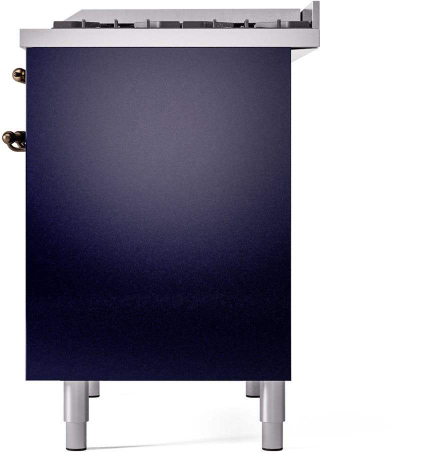 Ilve UPD40FNMPMBBLP Midnight Blue With Bronze Trim, Lp