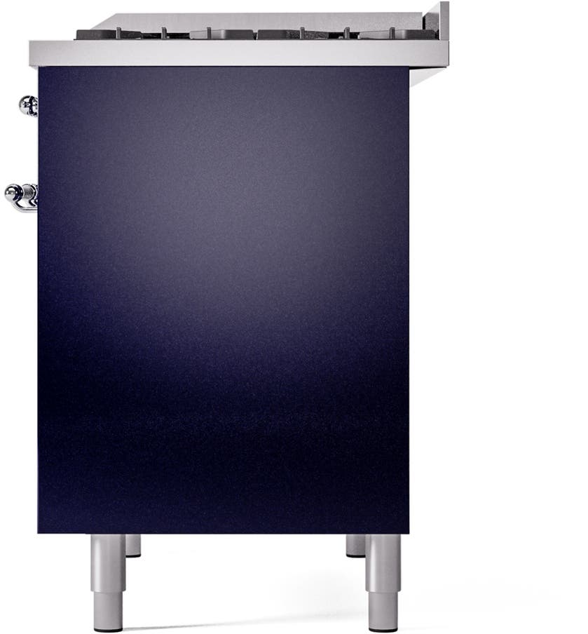 Ilve UPD40FNMPMBCLP Midnight Blue With Chrome Trim, Lp