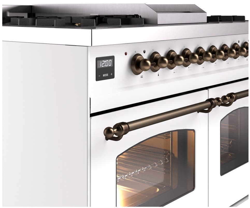 Ilve UPD40FNMPWHBLP White With Bronze Trim, Lp