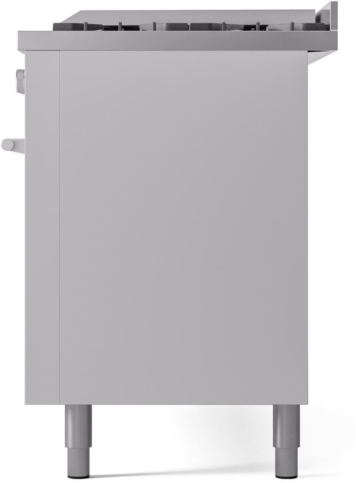 Ilve UP60FWMPWHLP White With Satin Trim, Lp