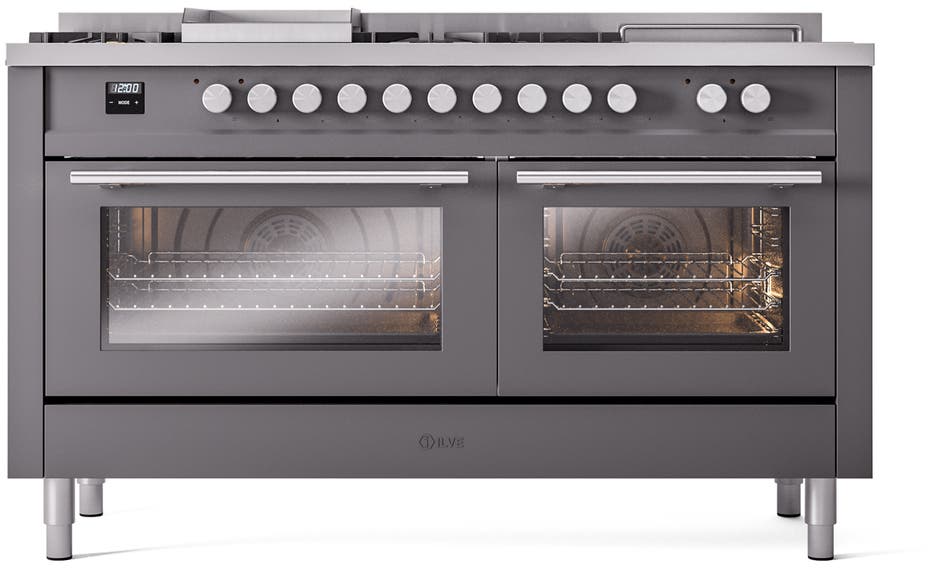 Ilve UP60FSWMPMGLP Graphite Matte With Satin Trim, Lp