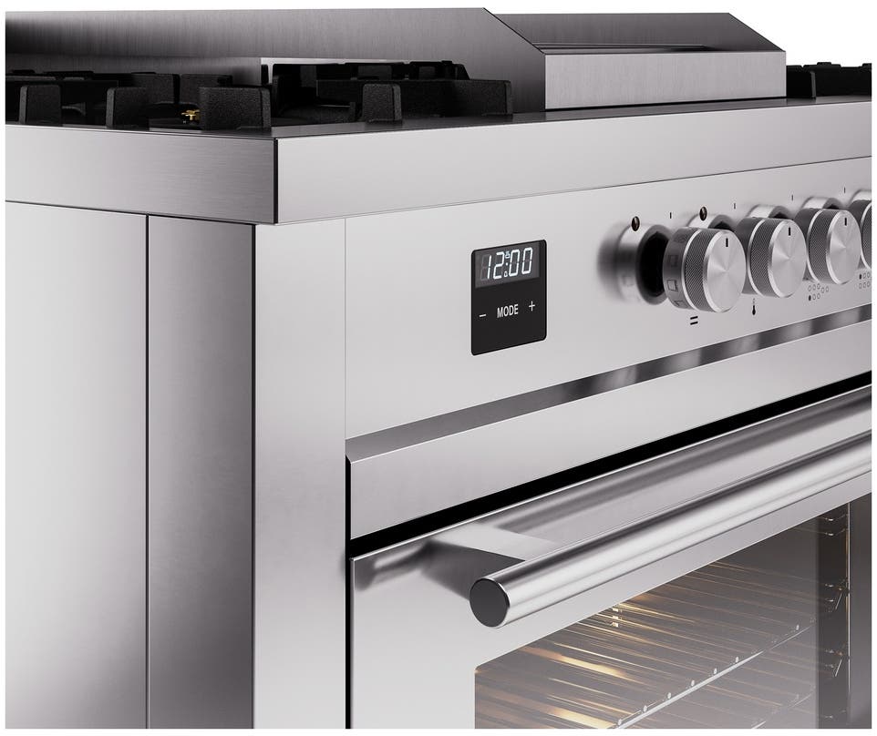 Ilve UP60FSWMPSSLP Stainless Steel With Satin Trim, Lp