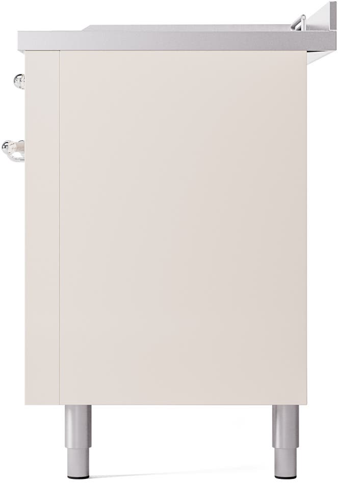 Ilve UP60FSNMPAWCLP Antique White With Chrome Trim, Lp