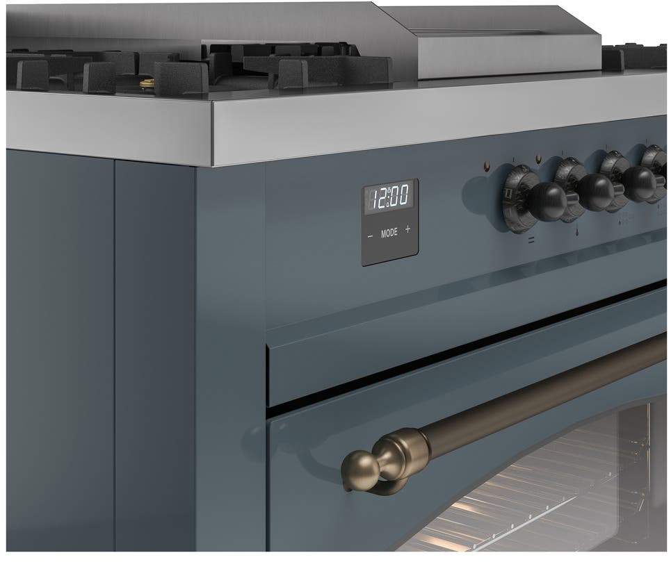 Ilve UP60FSNMPBGBLP Blue Grey With Bronze Trim, Lp