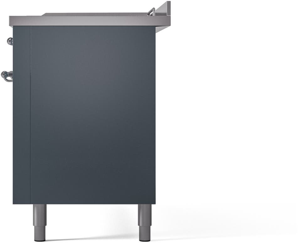 Ilve UP60FSNMPBGCLP Blue Grey With Chrome Trim, Lp