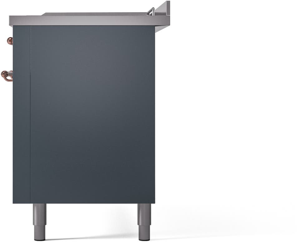 Ilve UP60FSNMPBGPLP Blue Grey With Copper Trim, Lp