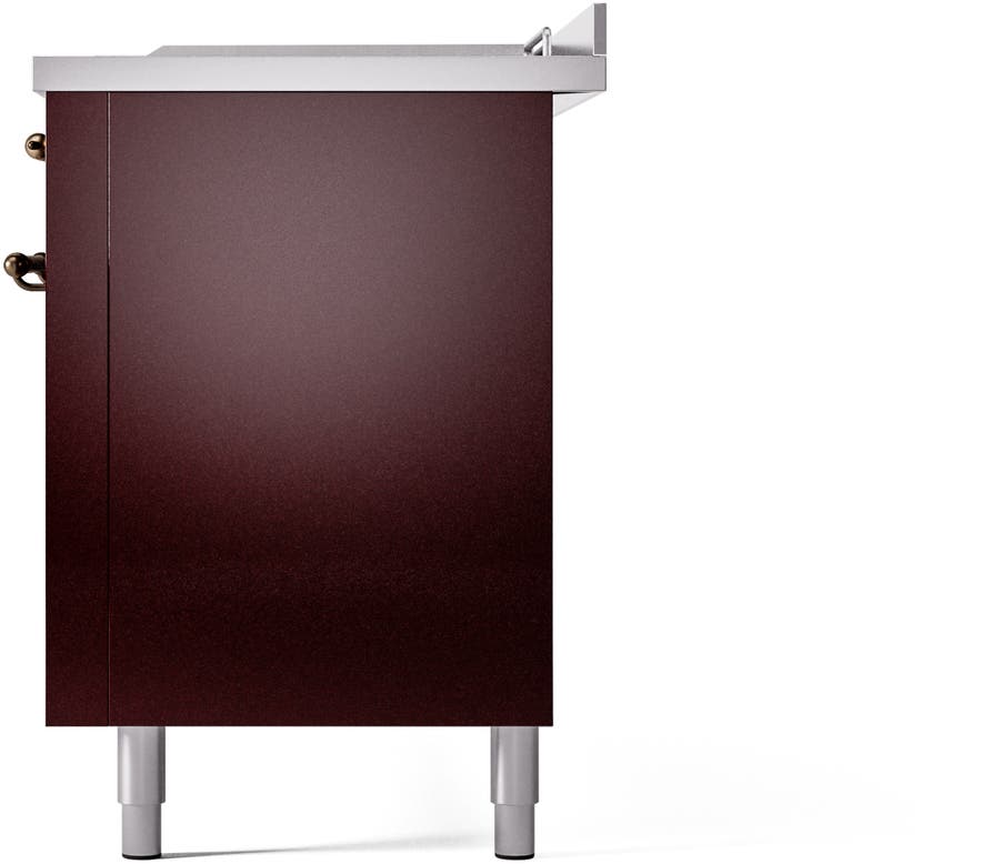 Ilve UP60FSNMPBUBLP Burgundy With Bronze Trim, Lp