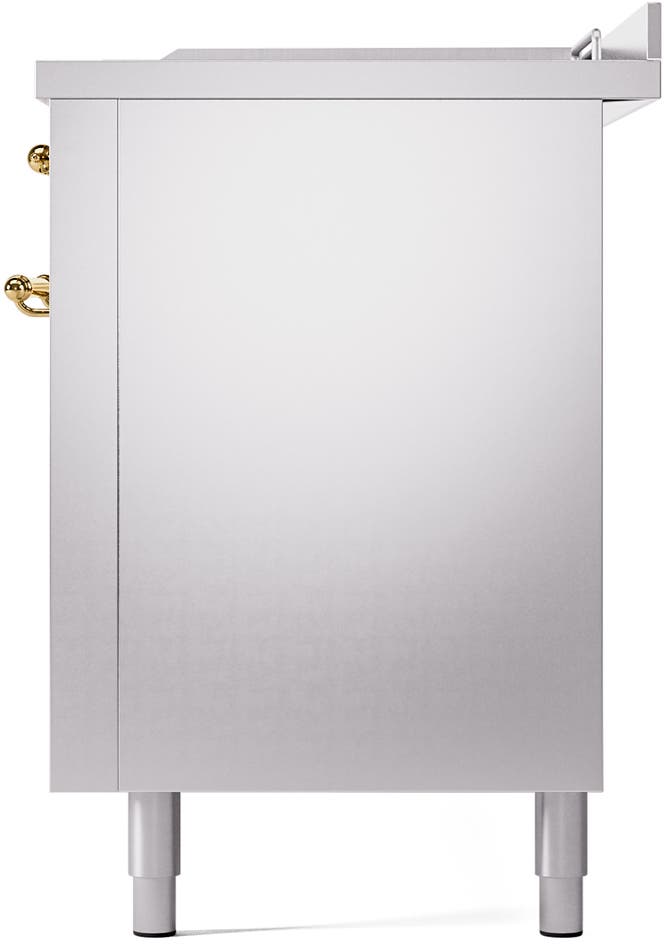 Ilve UP60FSNMPSSGLP Stainless Steel With Brass Trim, Lp