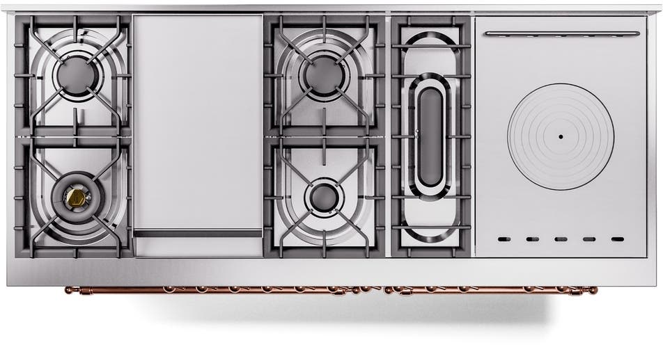 Ilve UP60FSNMPSSPLP Stainless Steel With Copper Trim, Lp